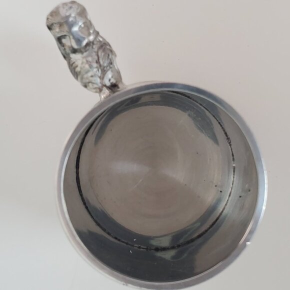 English Pewter Tankard with Lion Handle - Picture 6 of 14